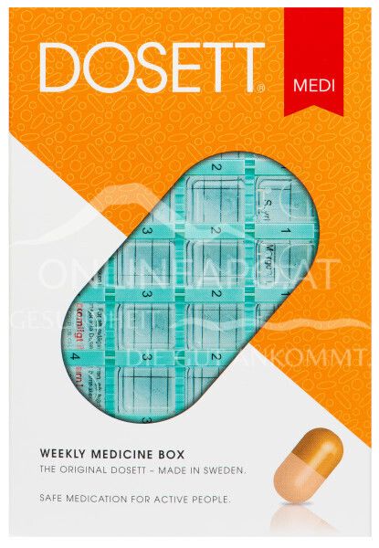 Dosett® Medi Medikamentendispenser für 7 Tage