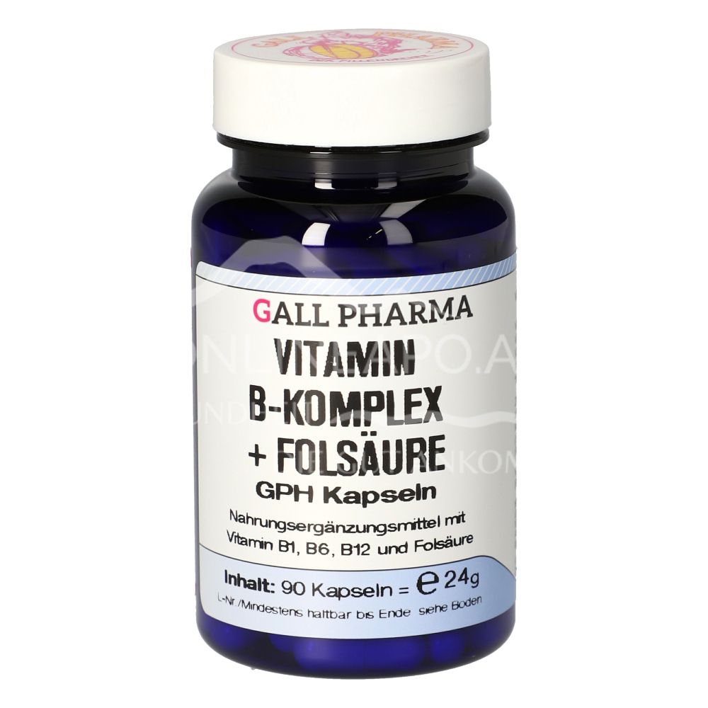 Gall Pharma Vitamin B Complex + Folic Acid Capsules