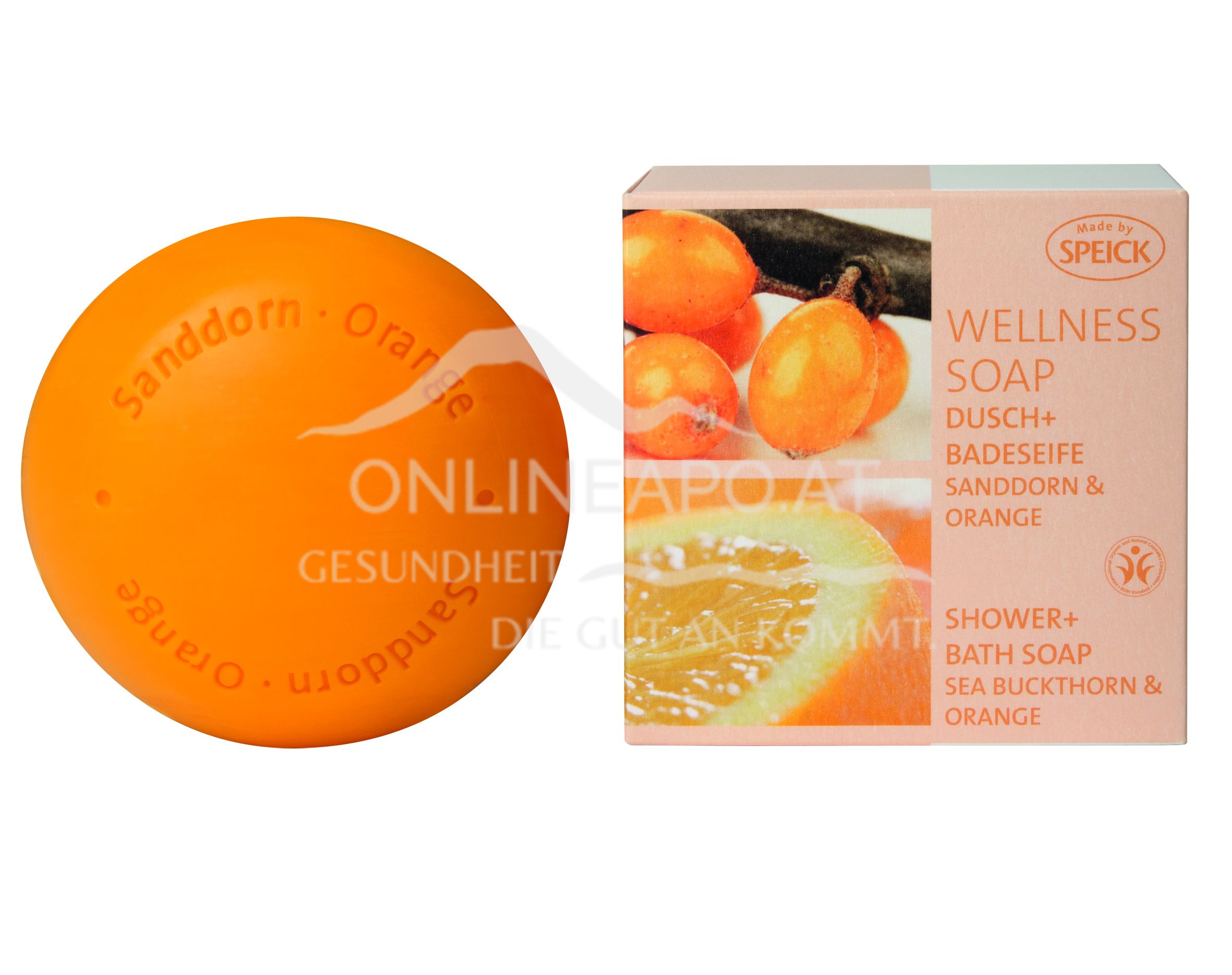 Made by Speick Wellness Soap Sanddorn & Orange