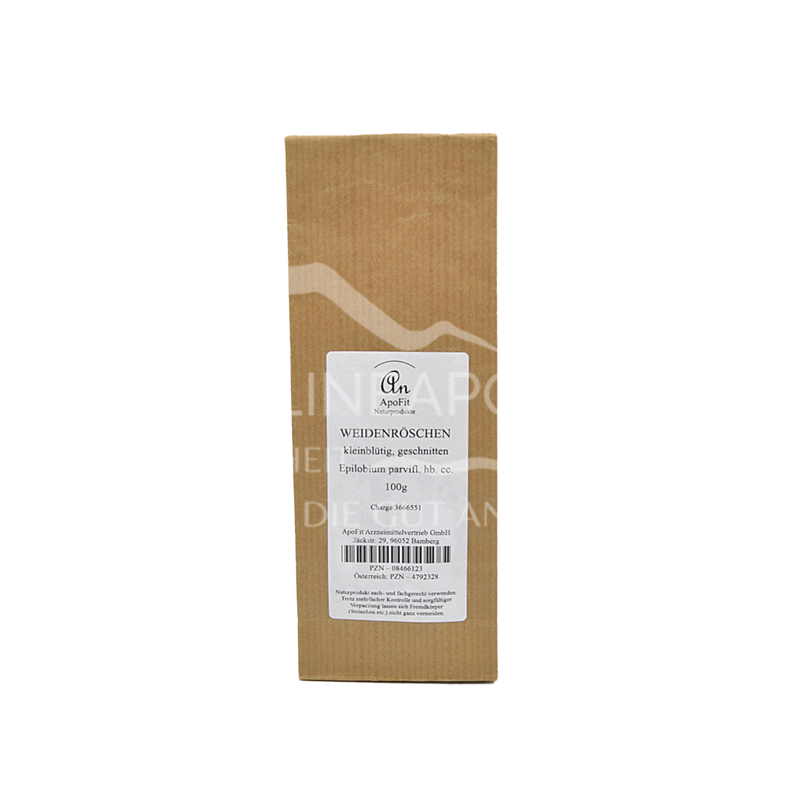 ApoFit Weidenröschen kleinblütig geschnitten