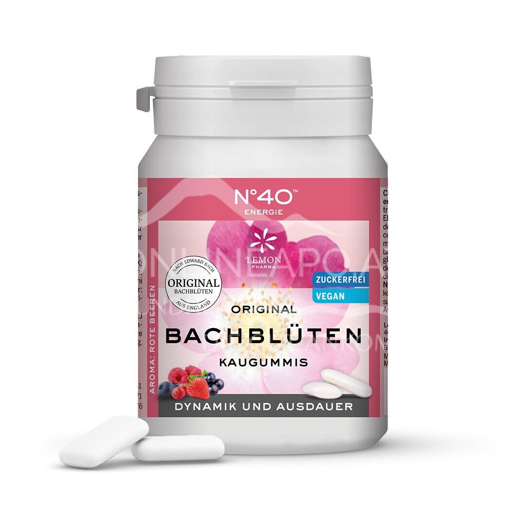 Lemon Pharma N°40 Original Bachblüten Kaugummi "Energie"