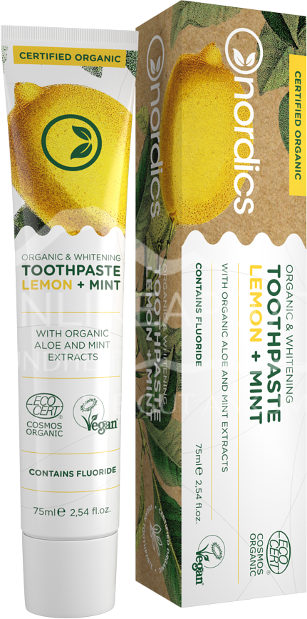 Nordics Toothpaste Whitening Organic