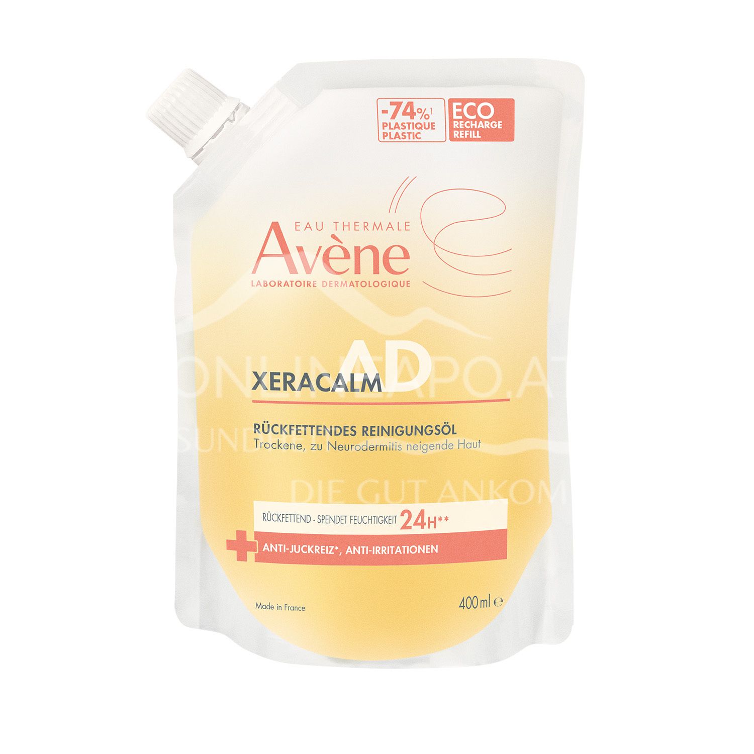 Avène XeraCalm AD Replenishing Cleansing Oil - Refill sachet