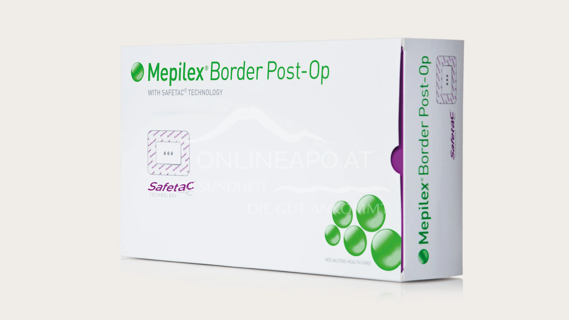 Mepilex® Border Post-Op Complete Dressing 10 x 35 cm