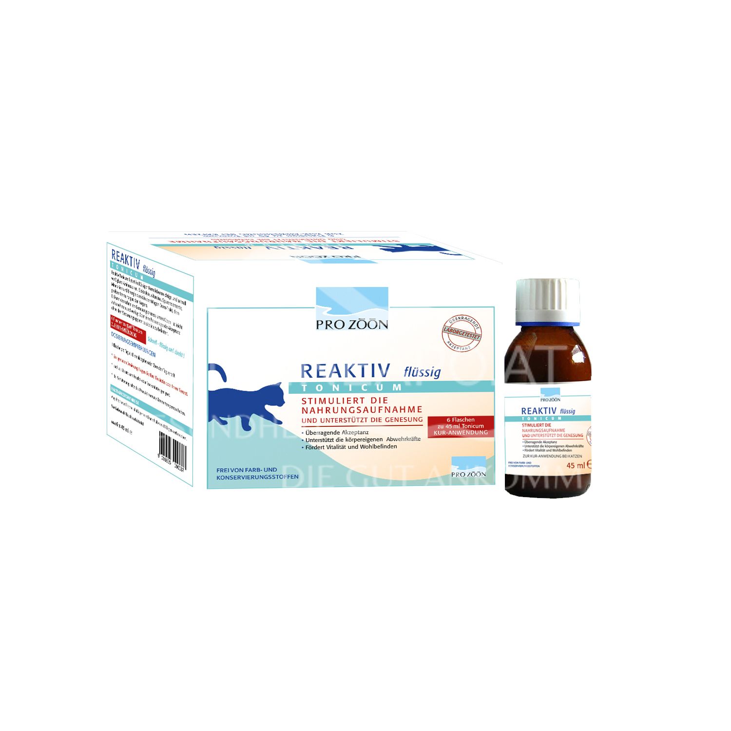 Pro Zoon Reaktiv Tonicum für Katzen 45 ml