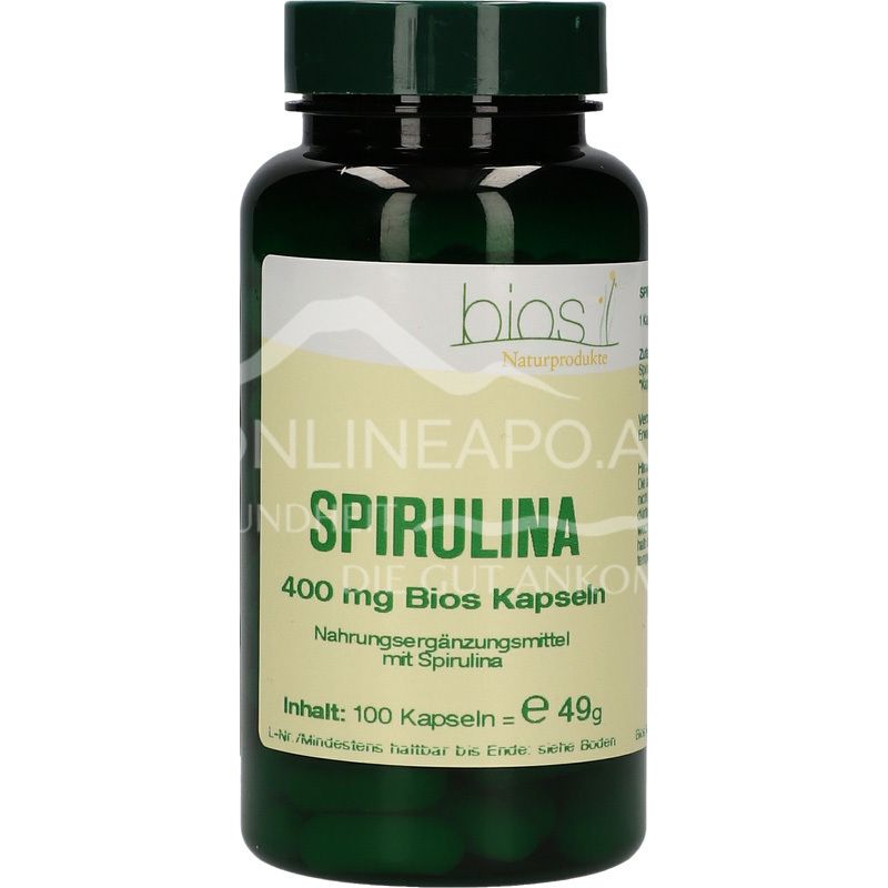 Bios Spirulina 400 mg Kapseln