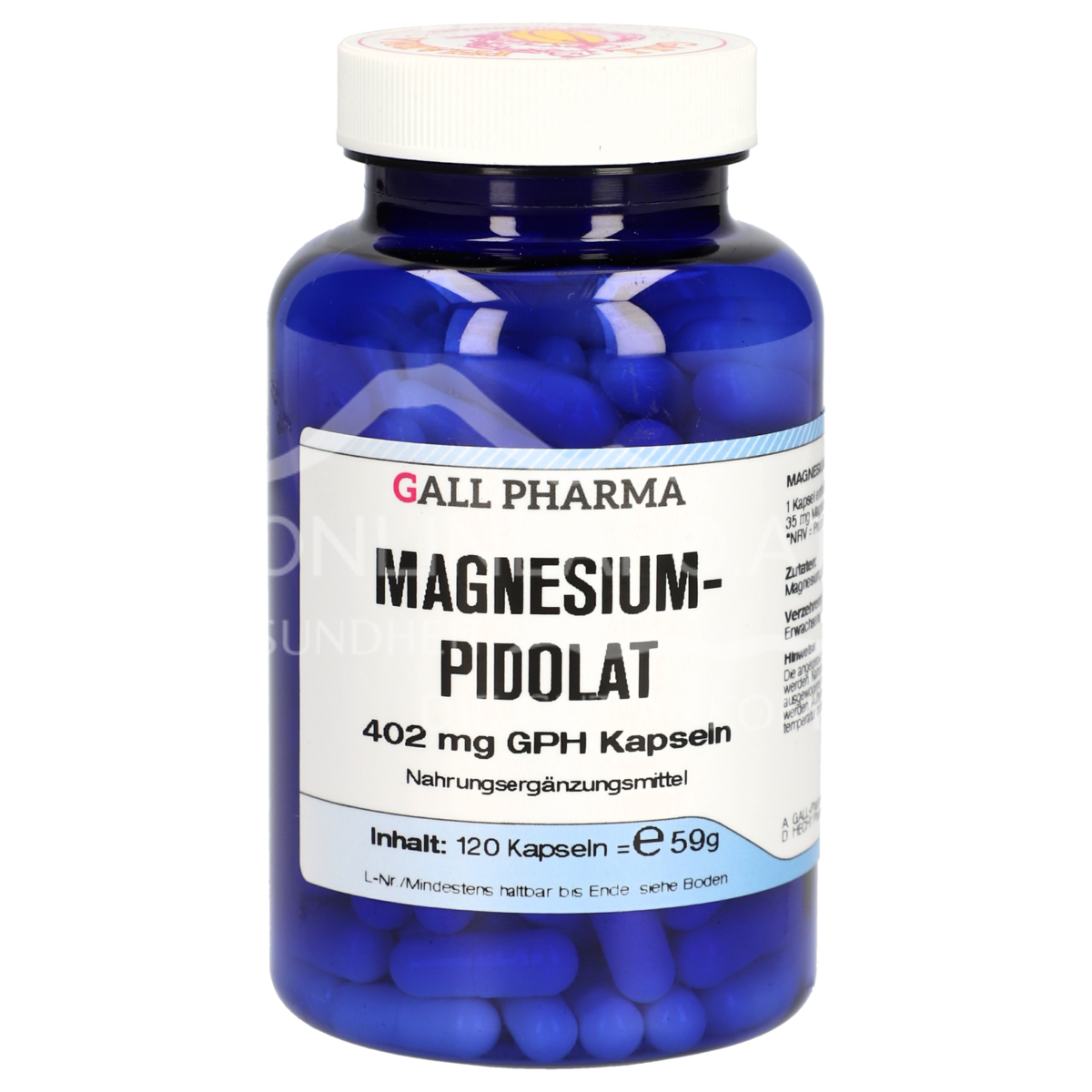 Gall Pharma Magnesiumpidolat 402 mg Kapseln