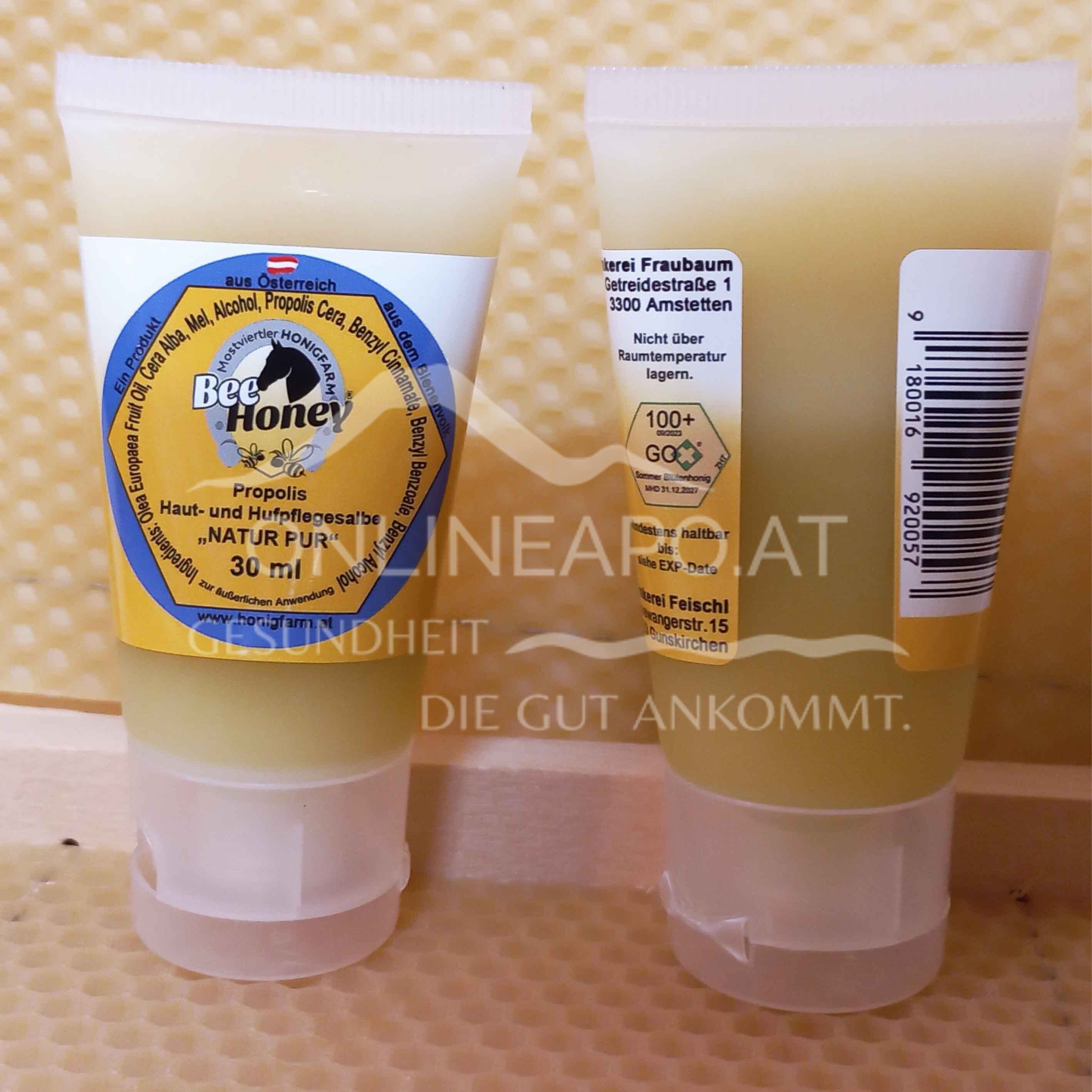 Bee Honey® Propolis Haut- und Hufpflegesalbe für Pferde