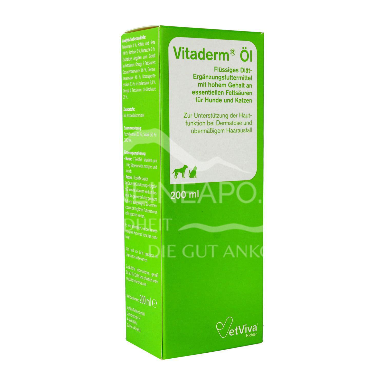 Vitaderm® Öl für Hunde und Katzen