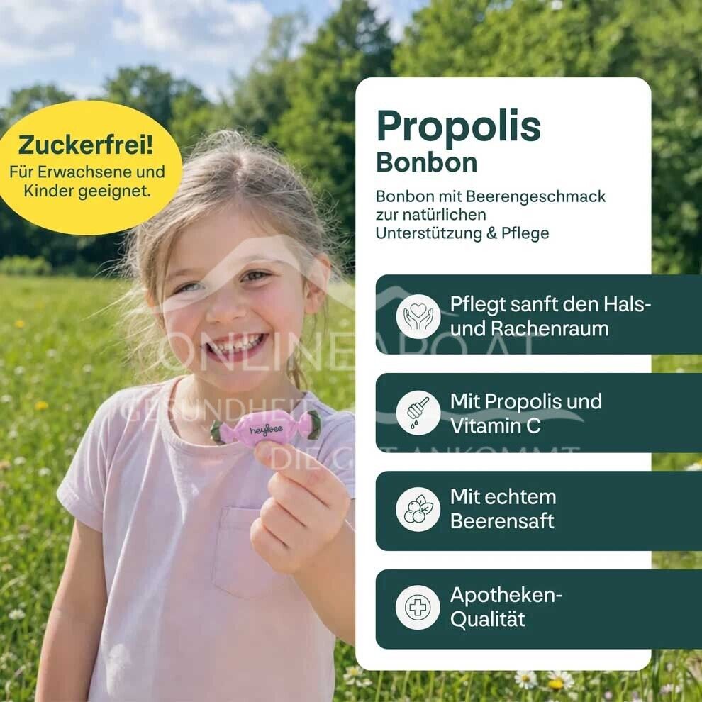 heybee Propolis Bonbons - Waldbeeren