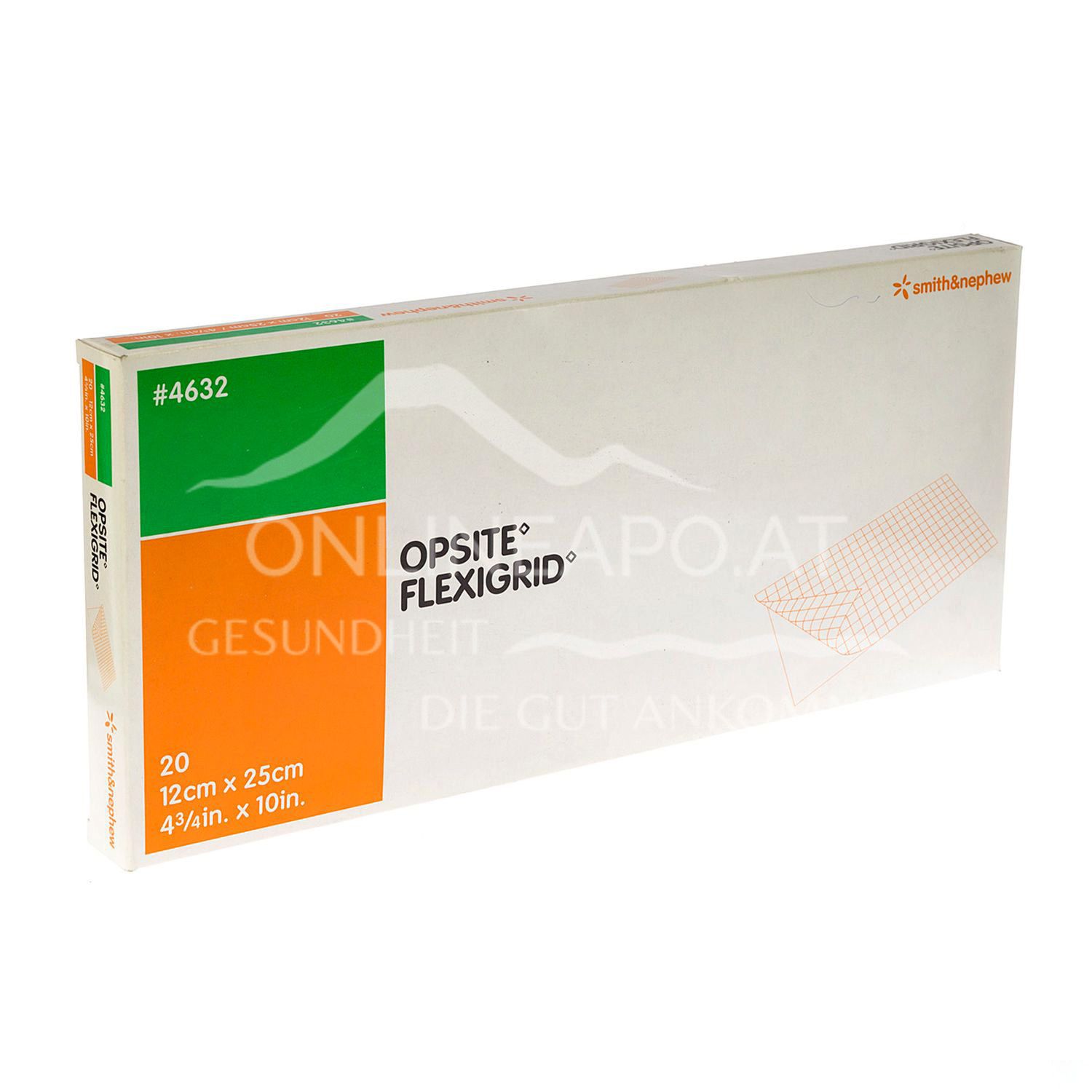 OPSITE FLEXIGRID Transparenter Wundverband steril, 12 x 25 cm