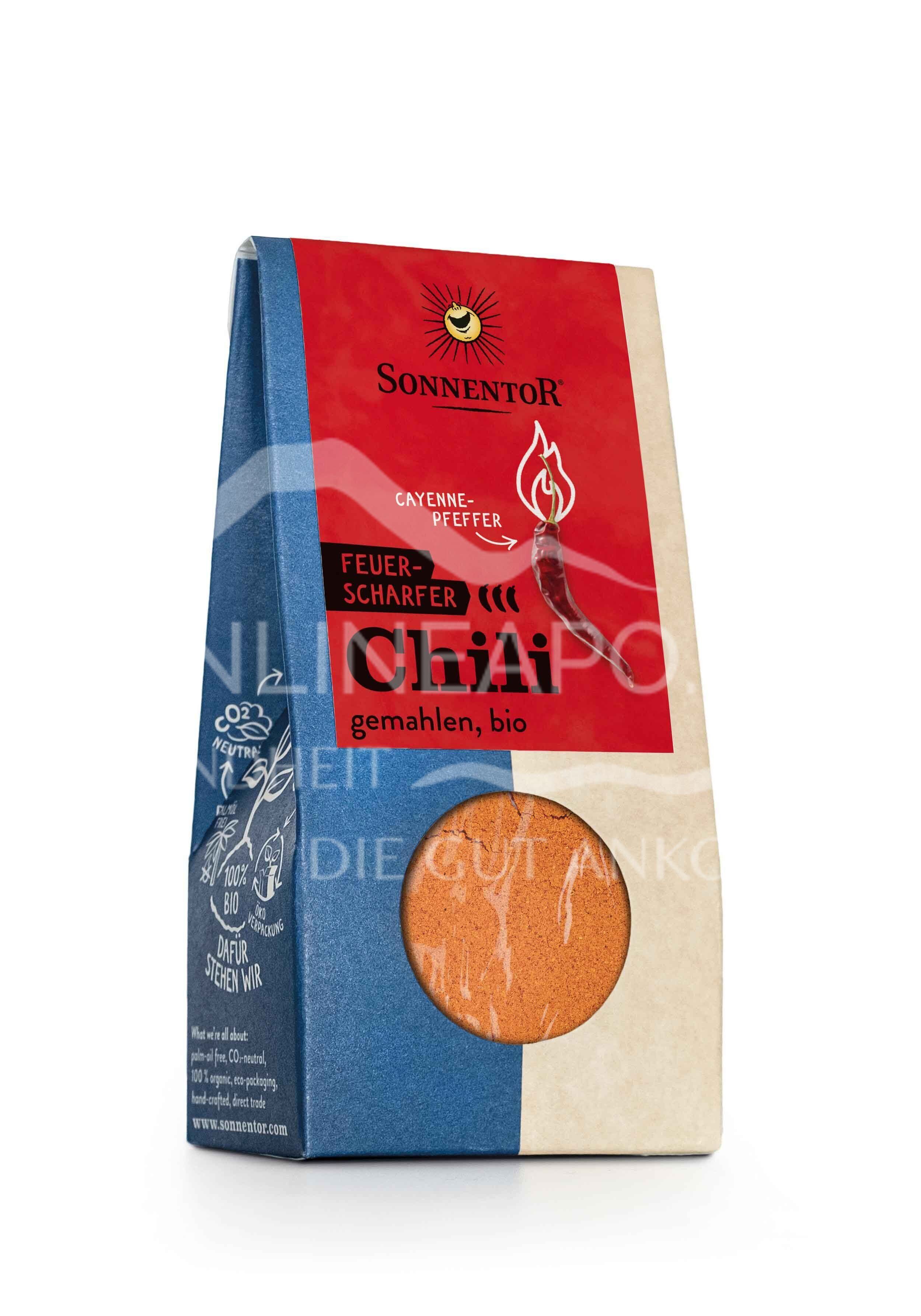 Sonnentor Chili feuerscharf gemahlen (Cayennepfeffer), bio