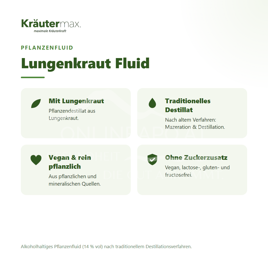 Kräutermax Lungenkraut Tropfen Fluid