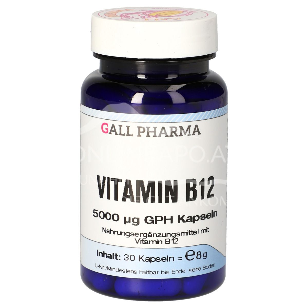 Gall Pharma Vitamin B12 5000 mcg capsules