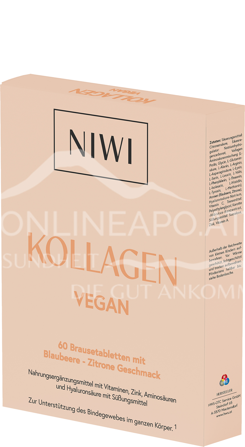 NIWI Kollagen vegan Brausetabletten