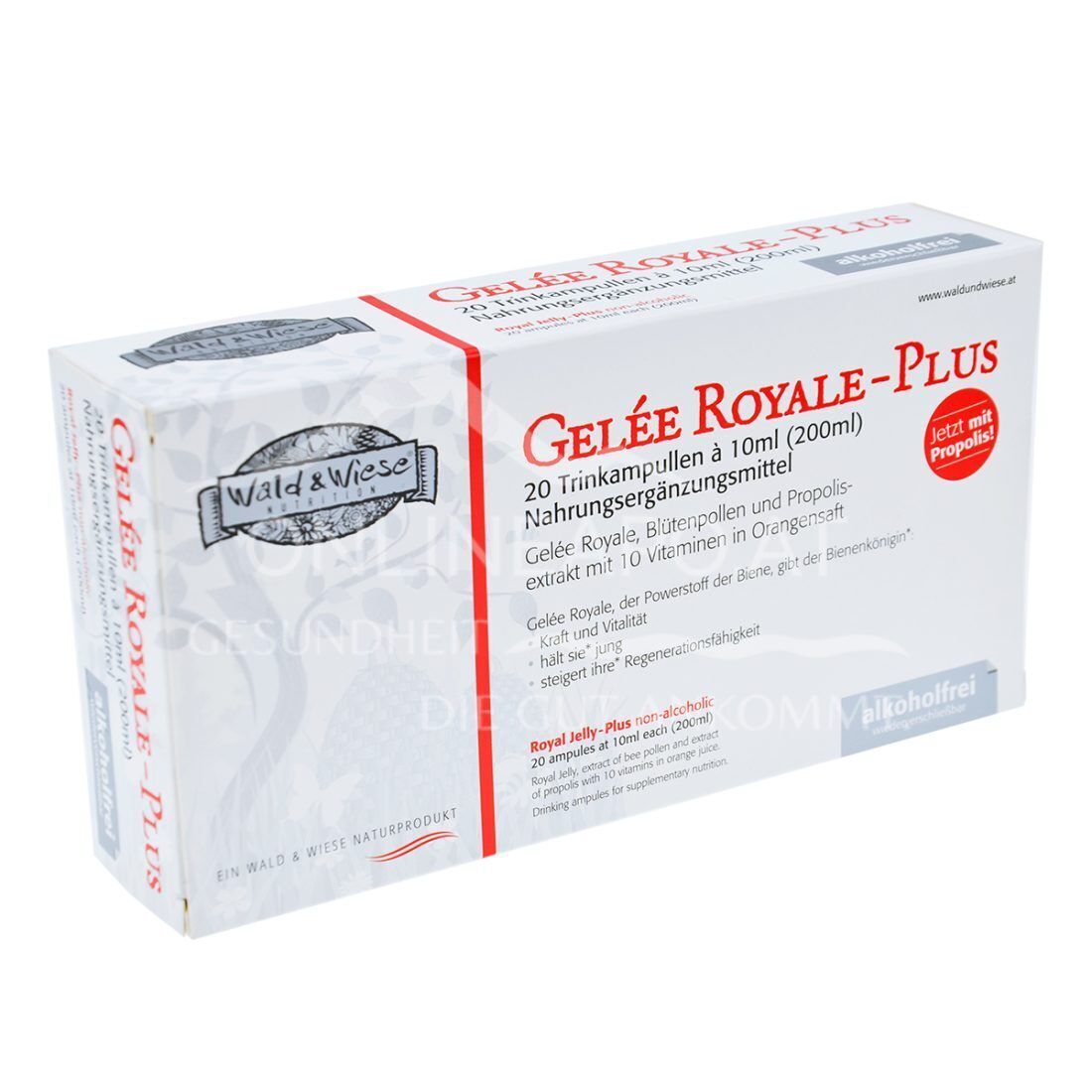 Wald & Wiese Nutrition Gelee Royale Plus Trinkampullen 10 ml