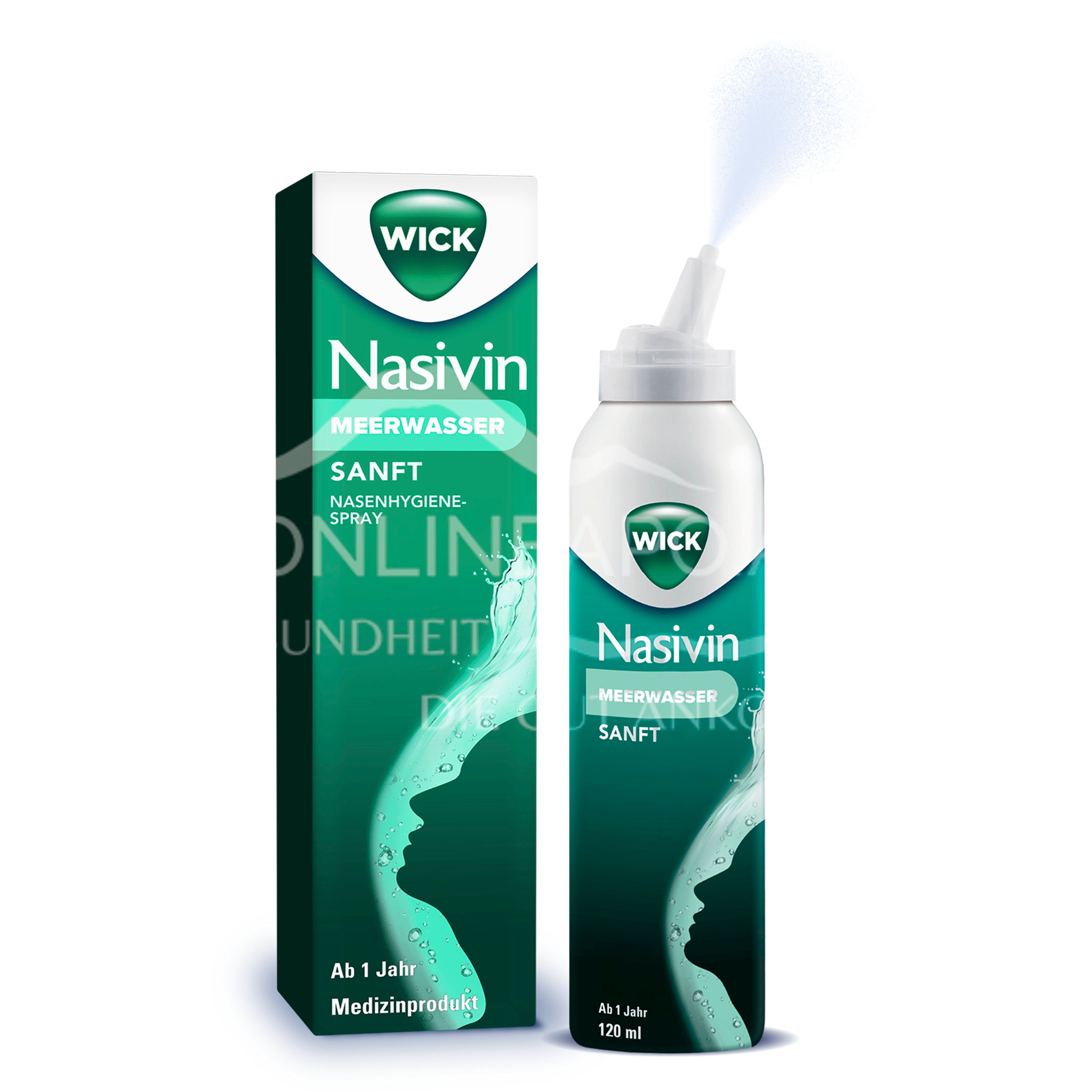 WICK Nasivin Meerwasser Nasenspray Sanft