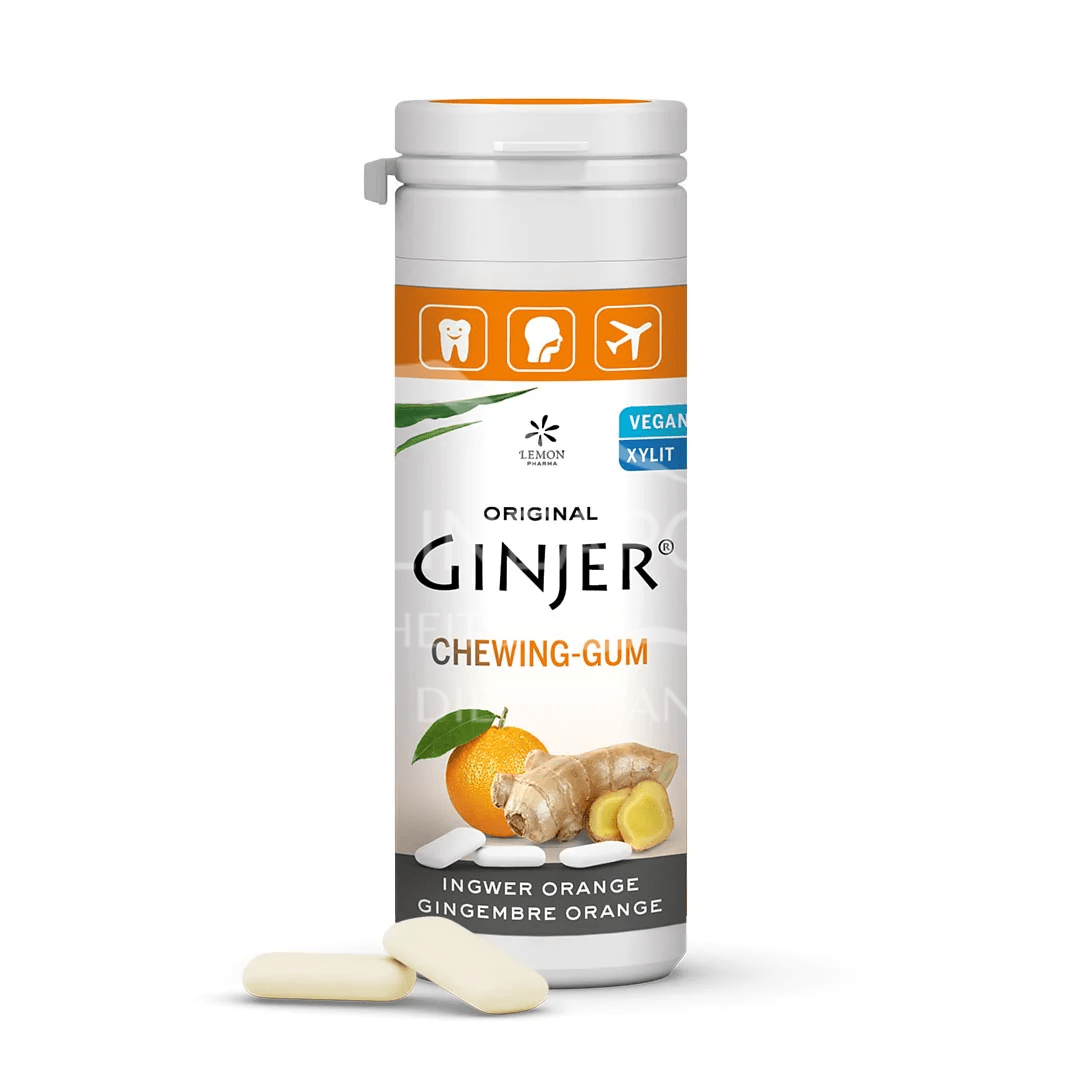 Lemon Pharma Ginjer® Ingwerkaugummi - Orange