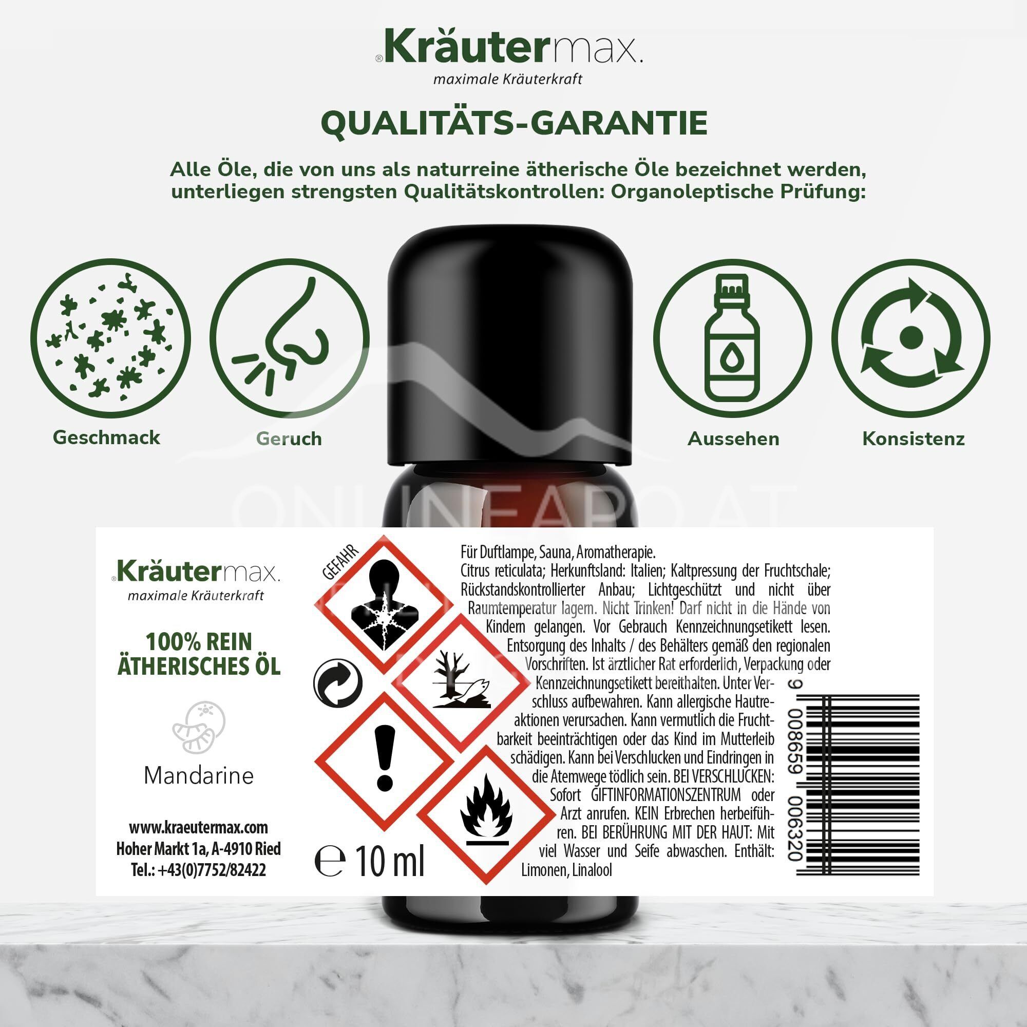 Kräutermax Mandarinen Öl