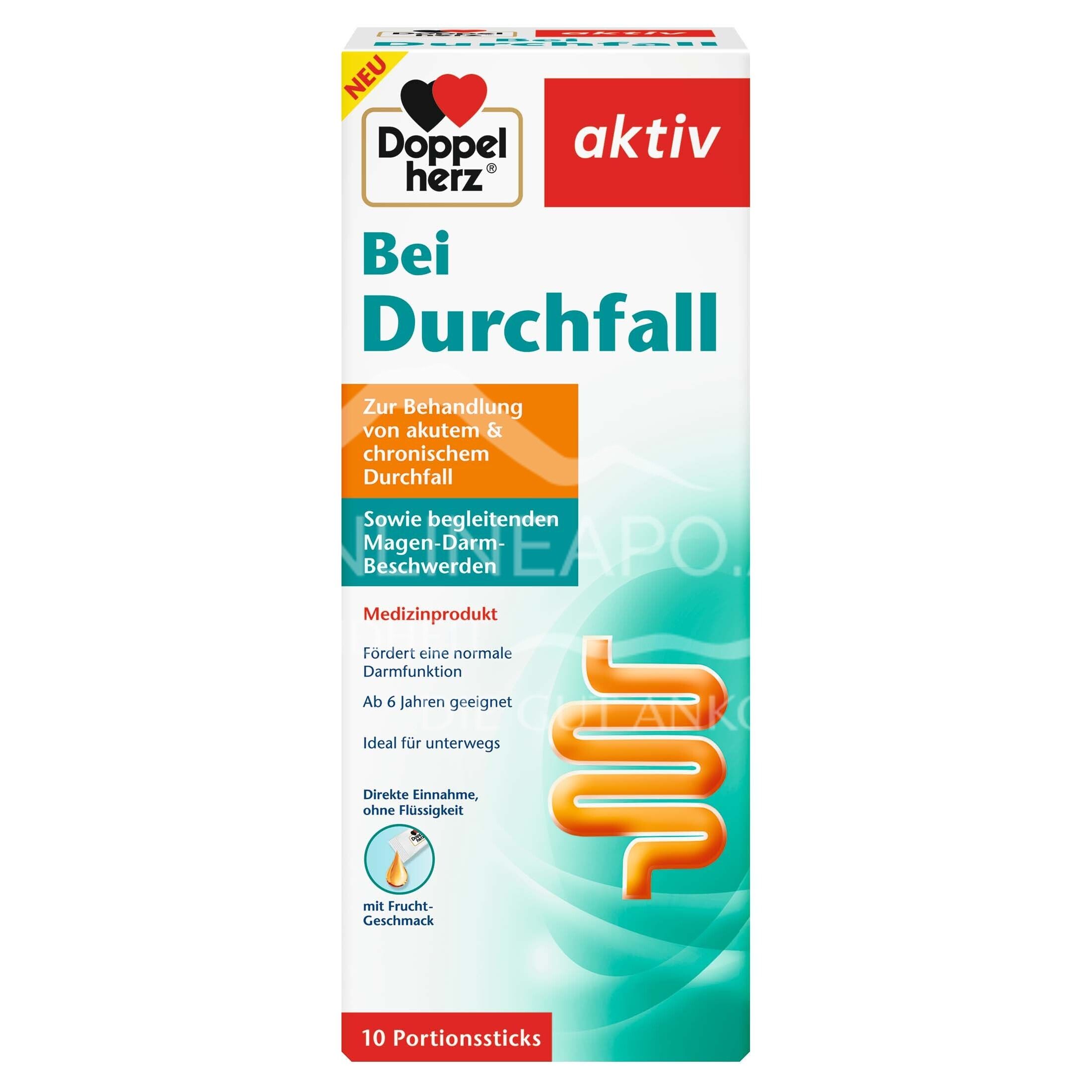 Doppelherz aktiv Bei Durchfall Portionssticks