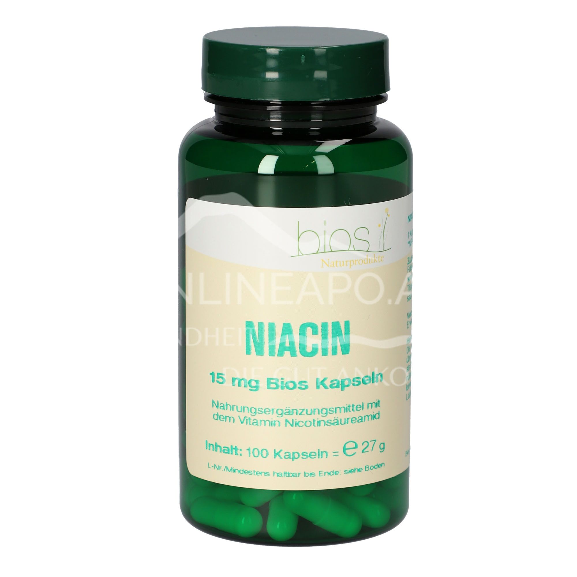 Bios Niacin 15 mg Kapseln