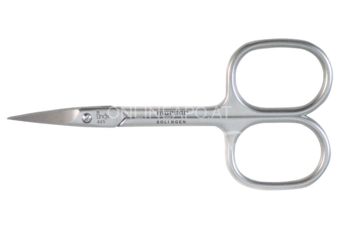 Mortar Solingen 445 Cuticle scissors Inox, approx. 9 cm
