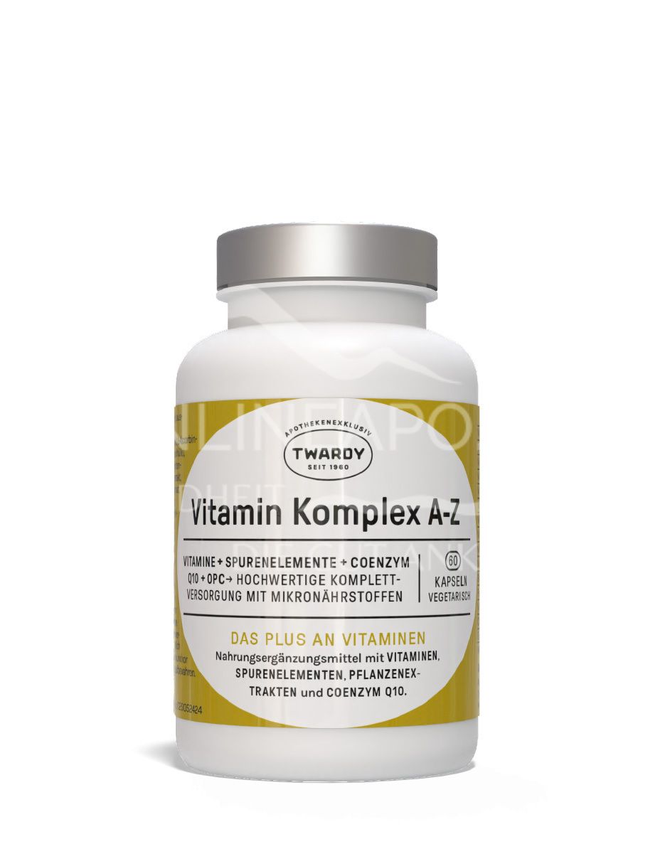 Twardy Vitamin Complex A-Z Capsules