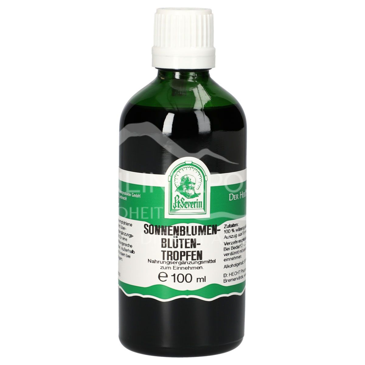 Father Severin sunflower blossom drops