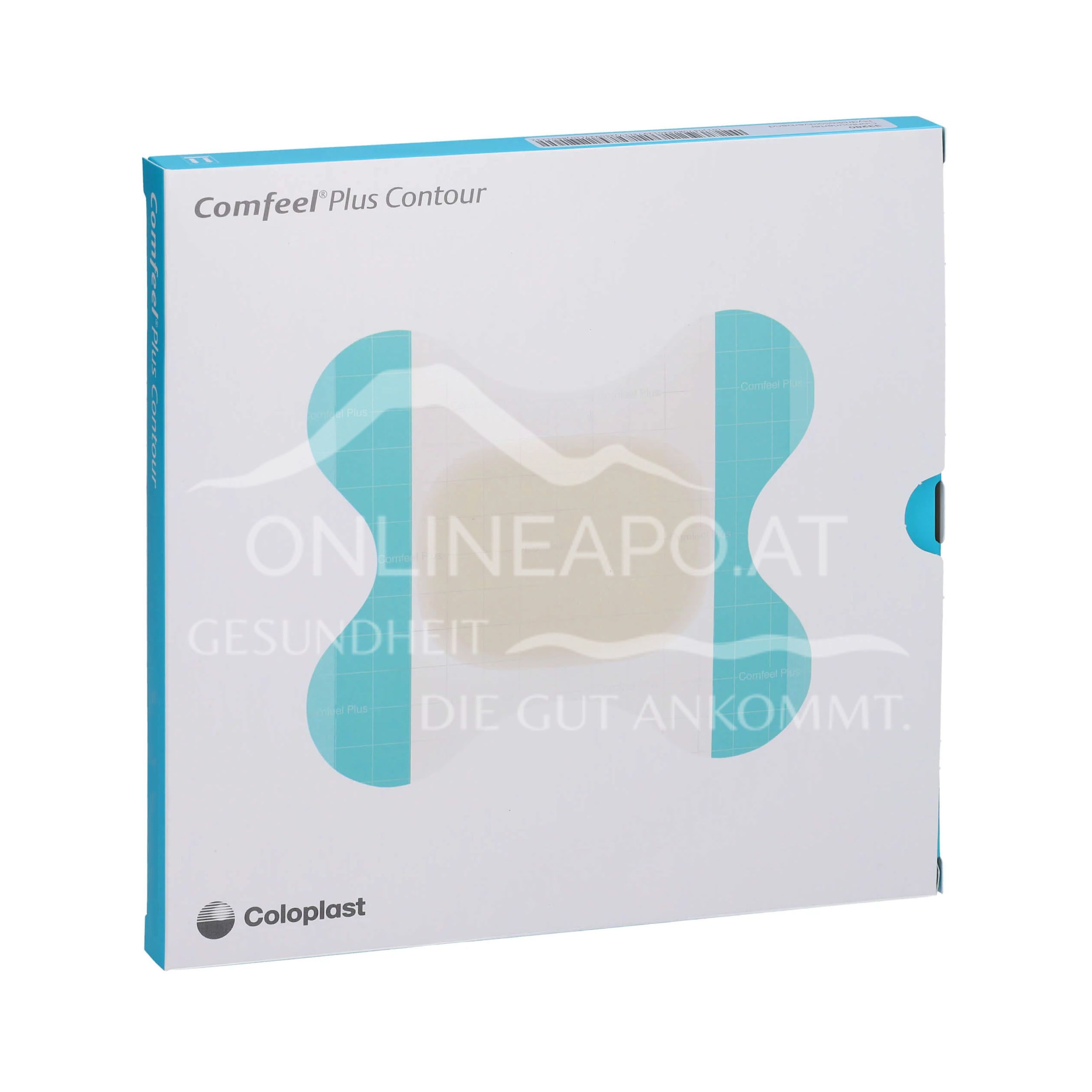 Coloplast Comfeel® Plus Contourierter Hydrokolloidverband steril, 9 x 11 cm