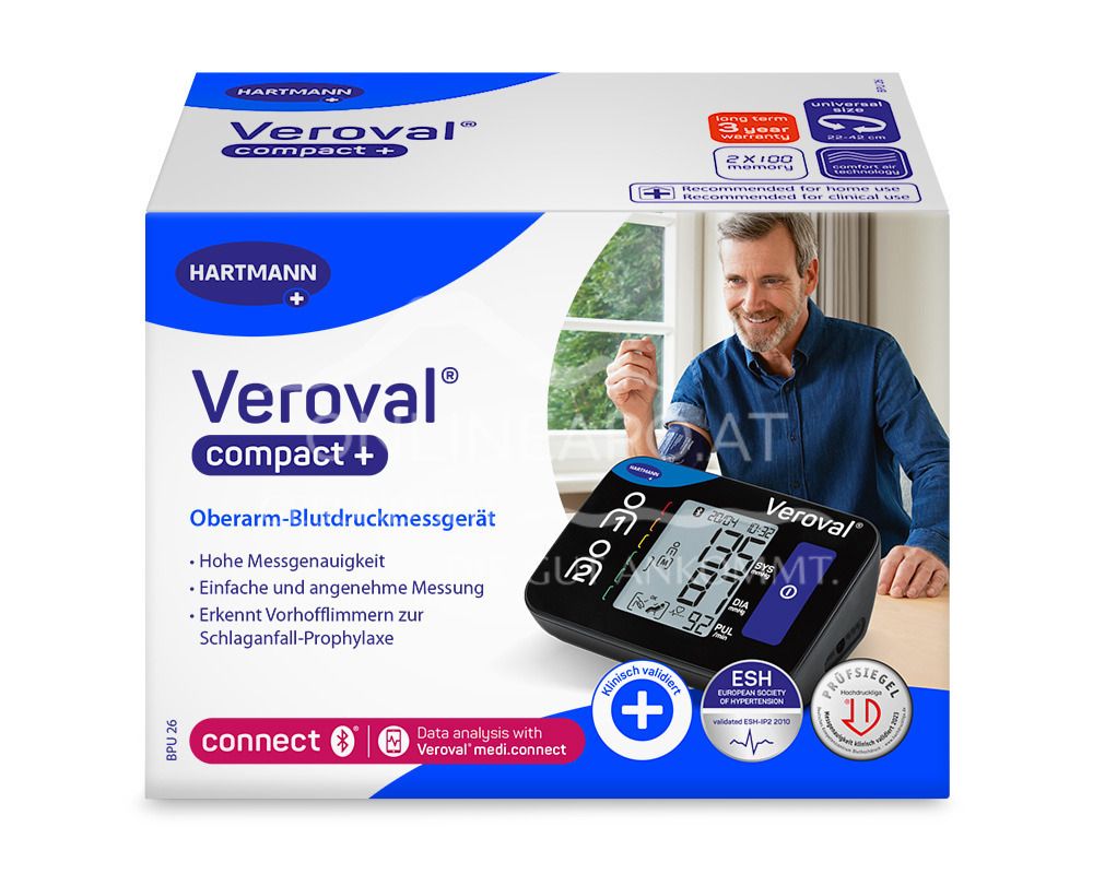 Veroval® compact + Blutdruckmessgerät Oberarm
