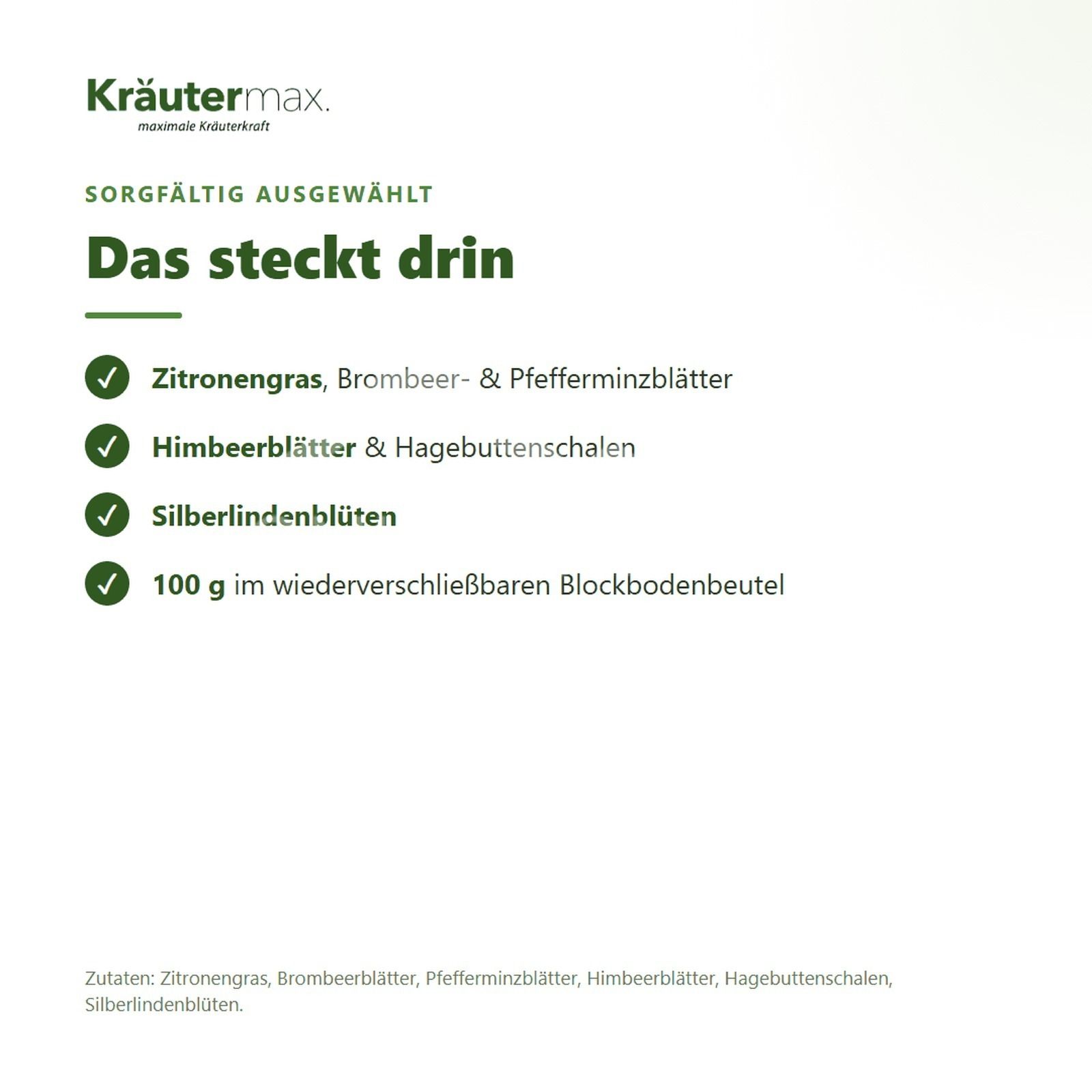Kräutermax Frühstückstee