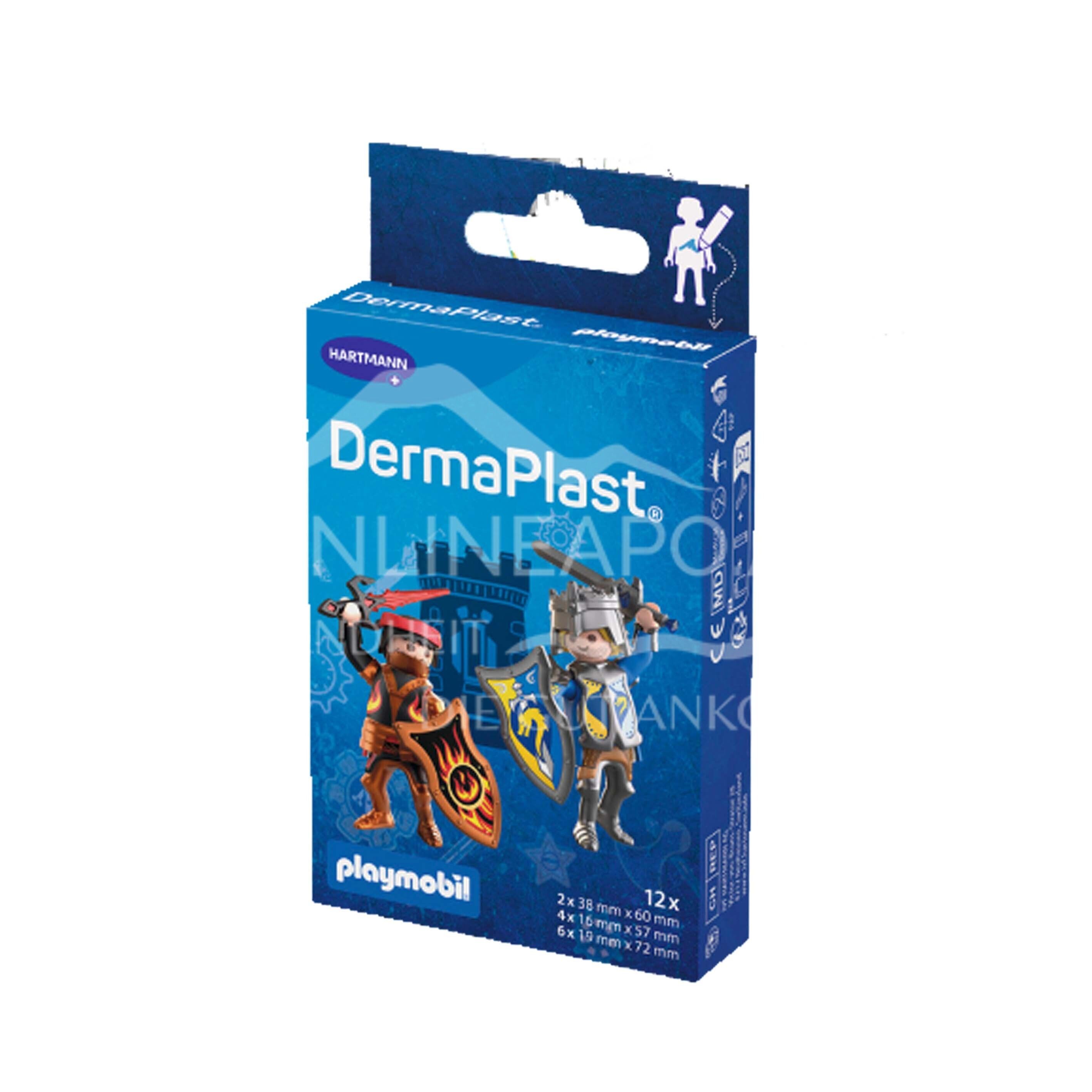 DermaPlast® KIDS Playmobil Ritter Strips 3 Größen