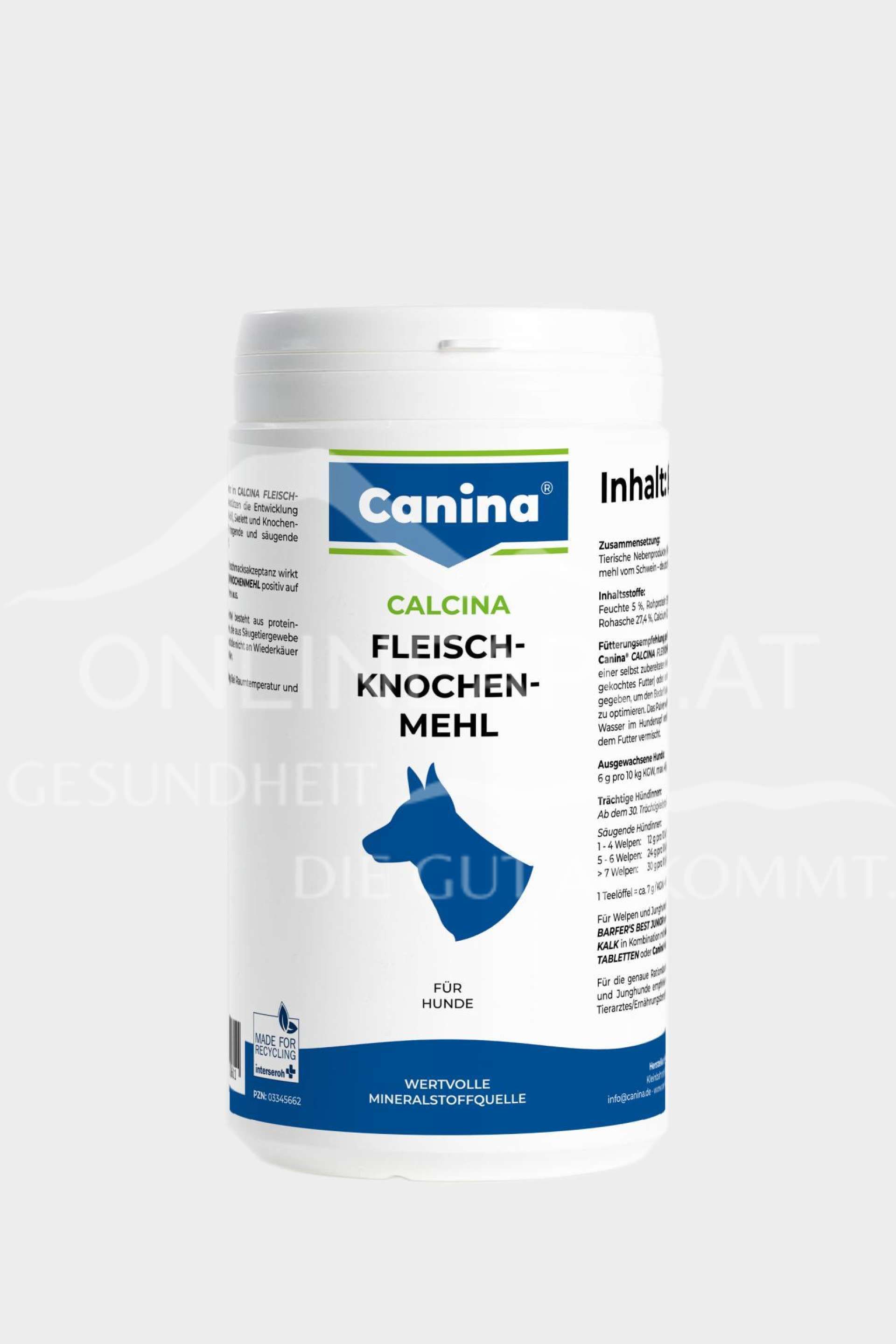 Canina® Calcina Fleischknochenmehl für Hunde
