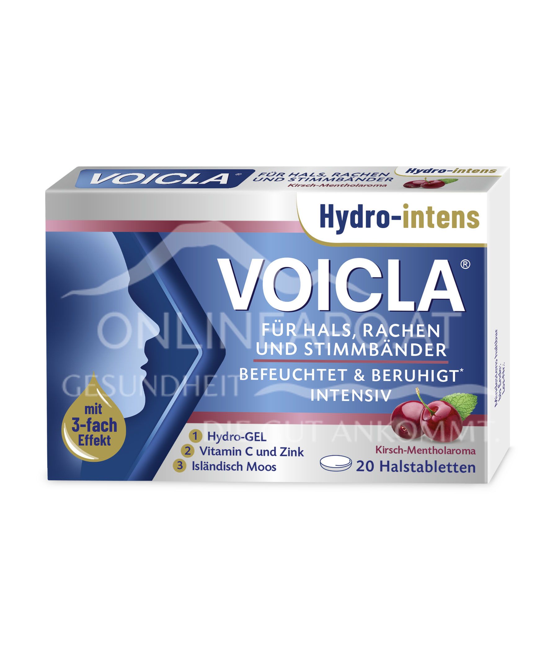 VOICLA® Hydro-Intens Halstabletten Kirsch-Menthol