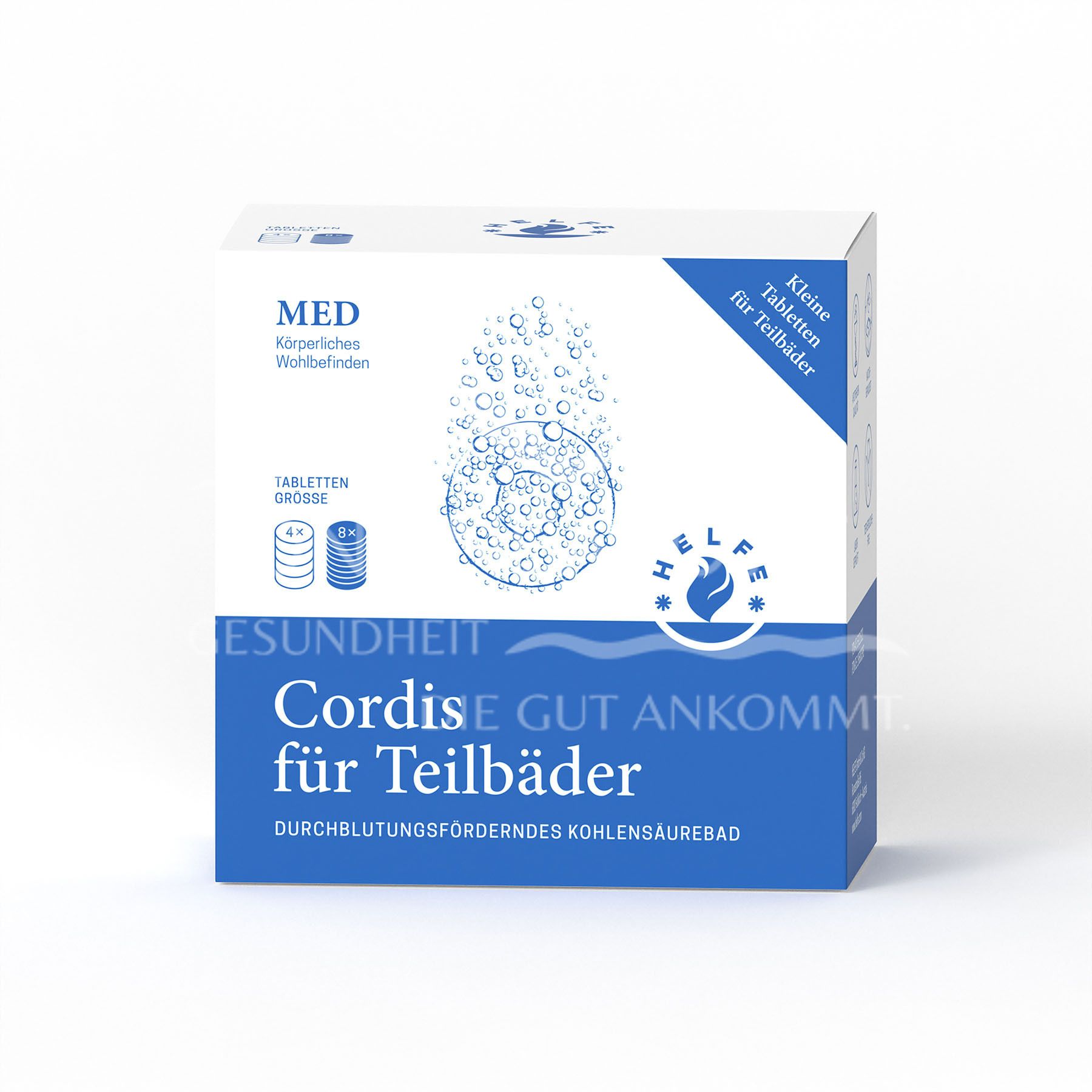 HELFE Cordis Kohlensäurebad für Teilbäder