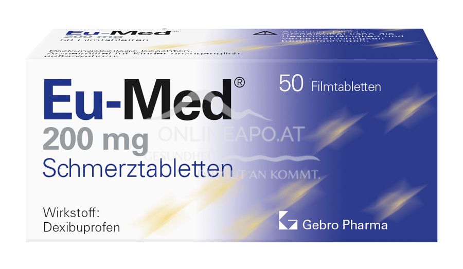 Eu-Med® 200mg Schmerztabletten
