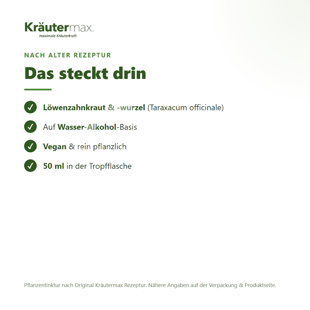 Kräutermax Löwenzahn Tropfen
