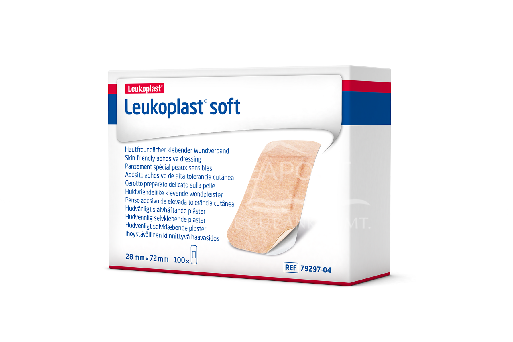 Leukoplast® Soft injection plasters 28x72mm