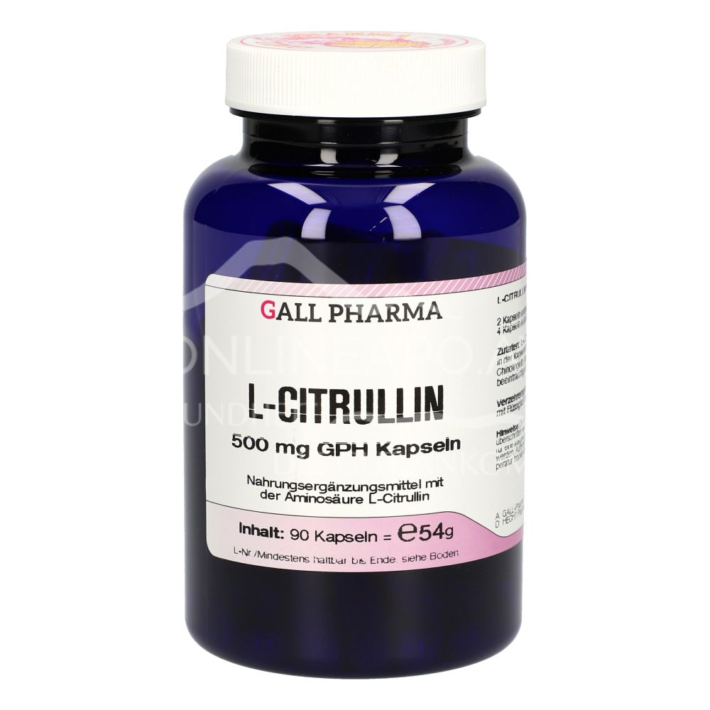 Gall Pharma L-Citrulline 500 mg capsules