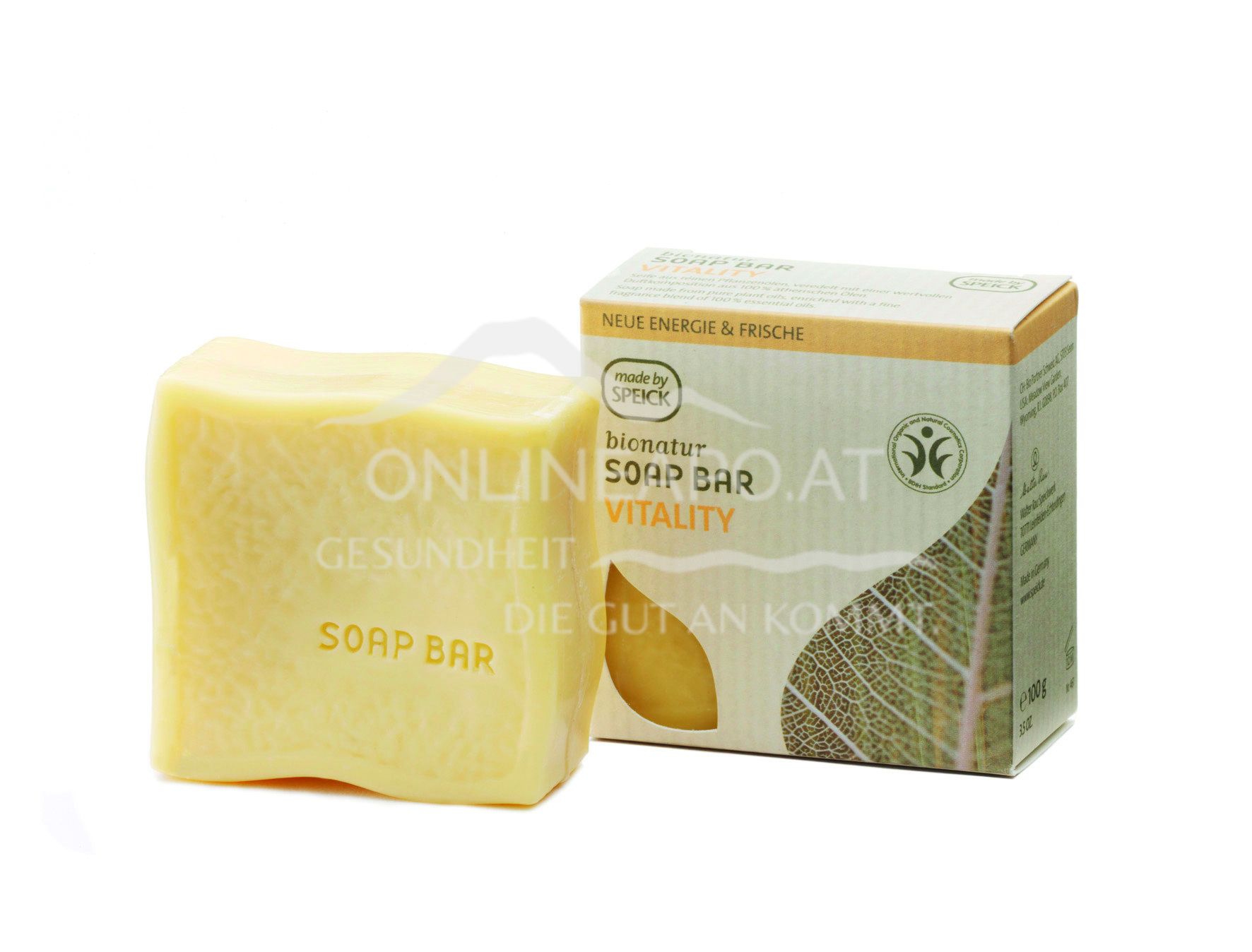 Speick Bionatur Soap Bar Vitality