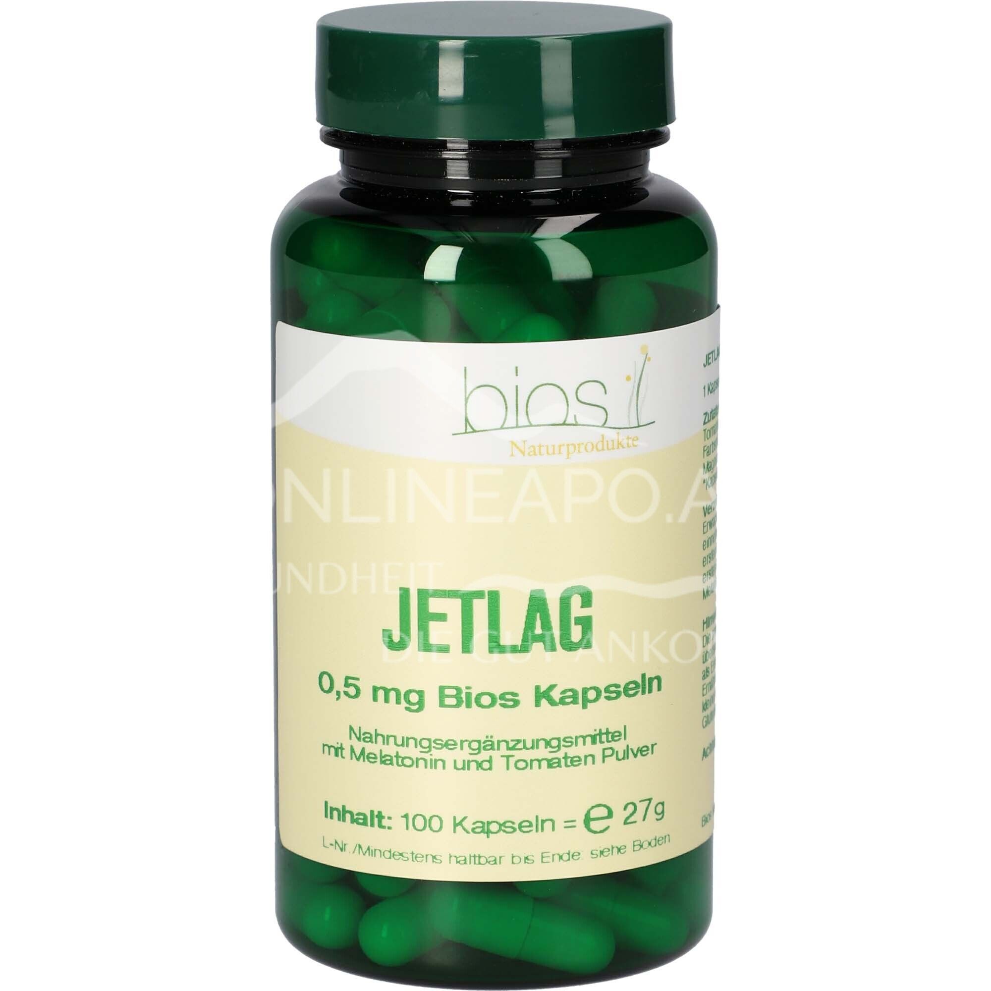 Bios Jetlag 0.5 mg capsules