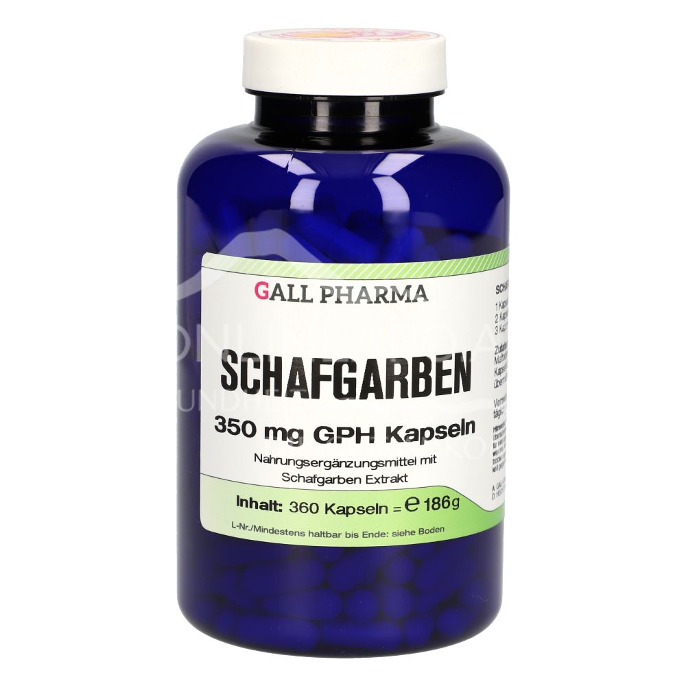 Gall Pharma Yarrow 350 mg capsules