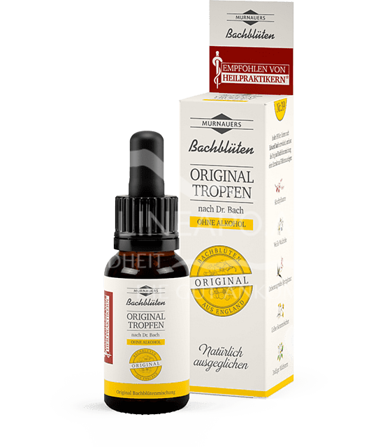 Murnauers Bach Flowers Original Drops according to Dr Bach without alcohol