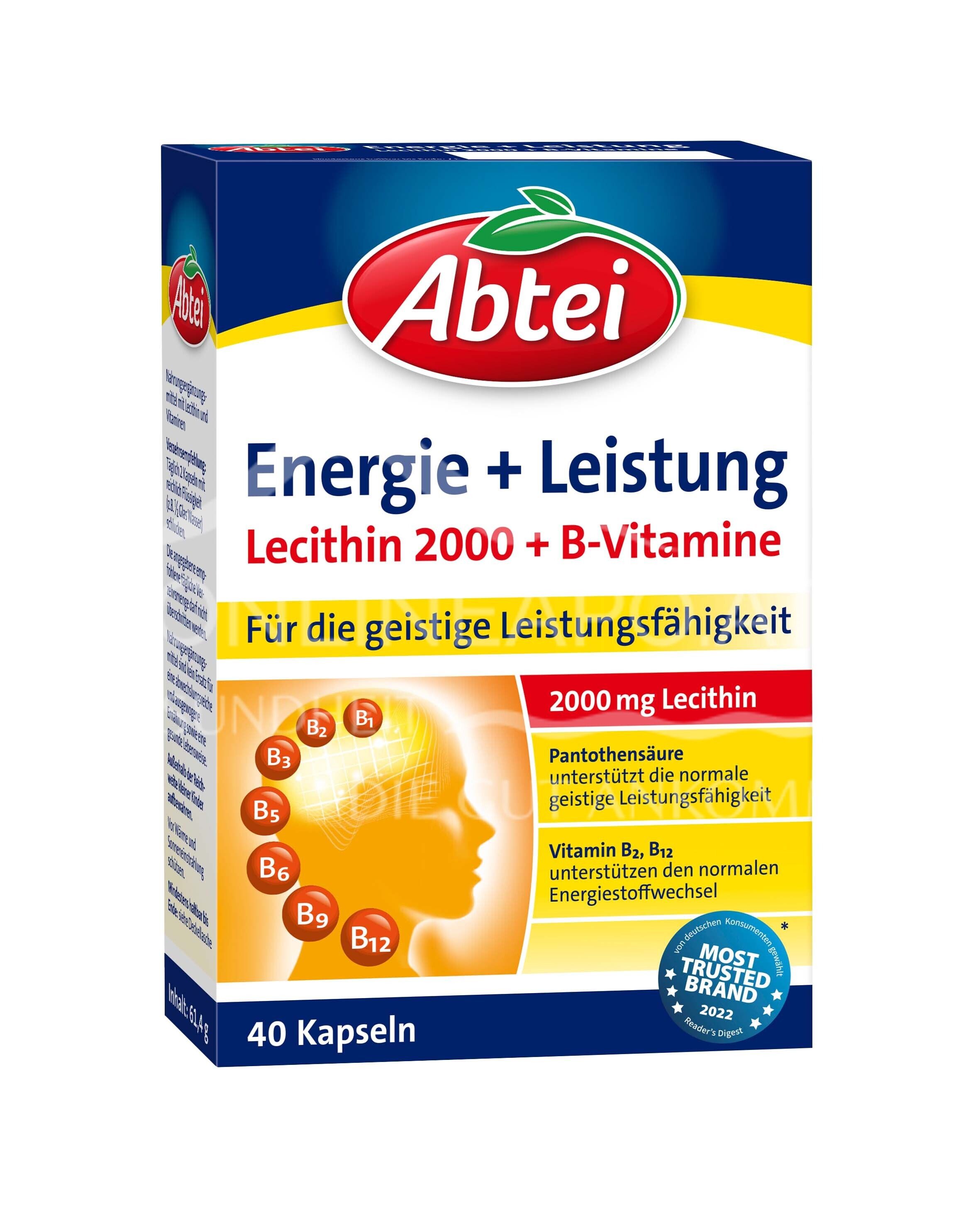 Abtei Energie + Leistung Kapseln