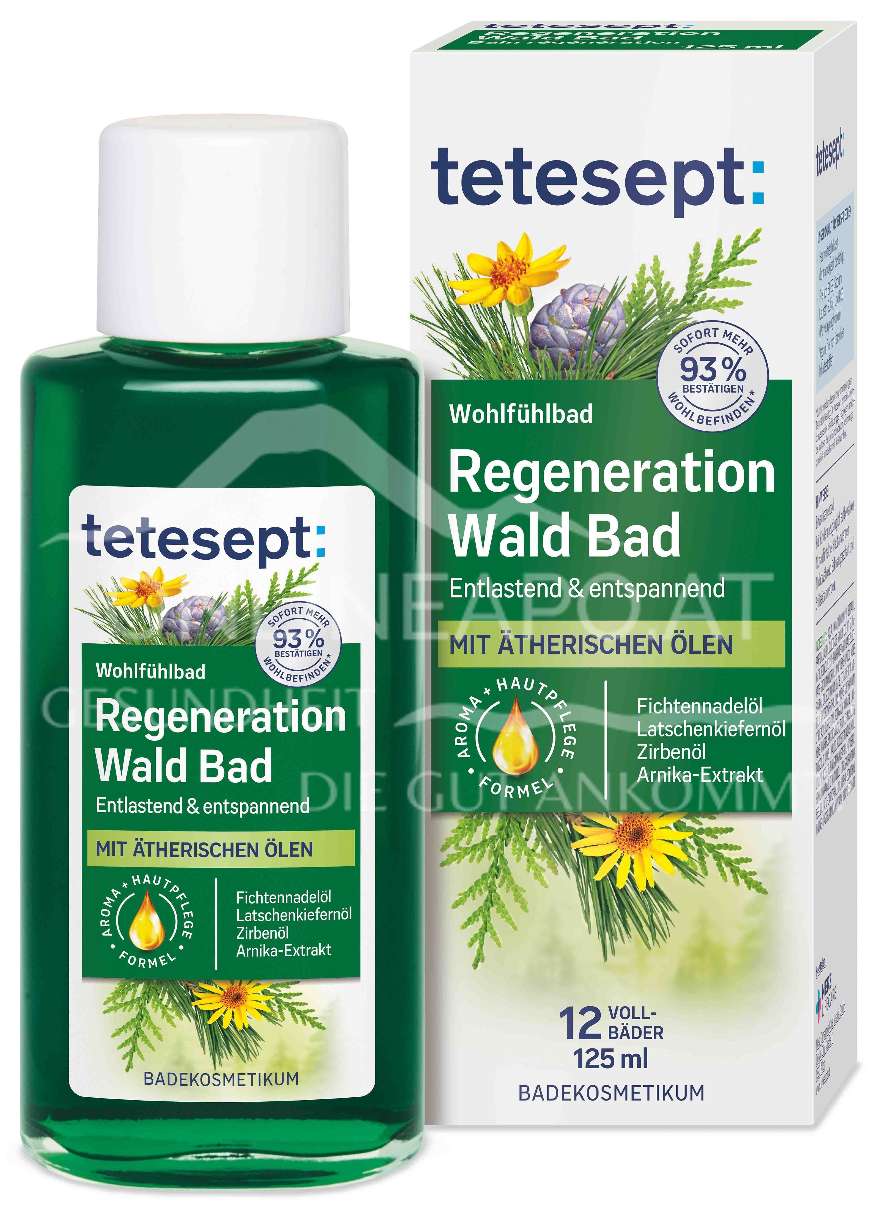 tetesept Wohlfühlbad Regeneration Wald Bad