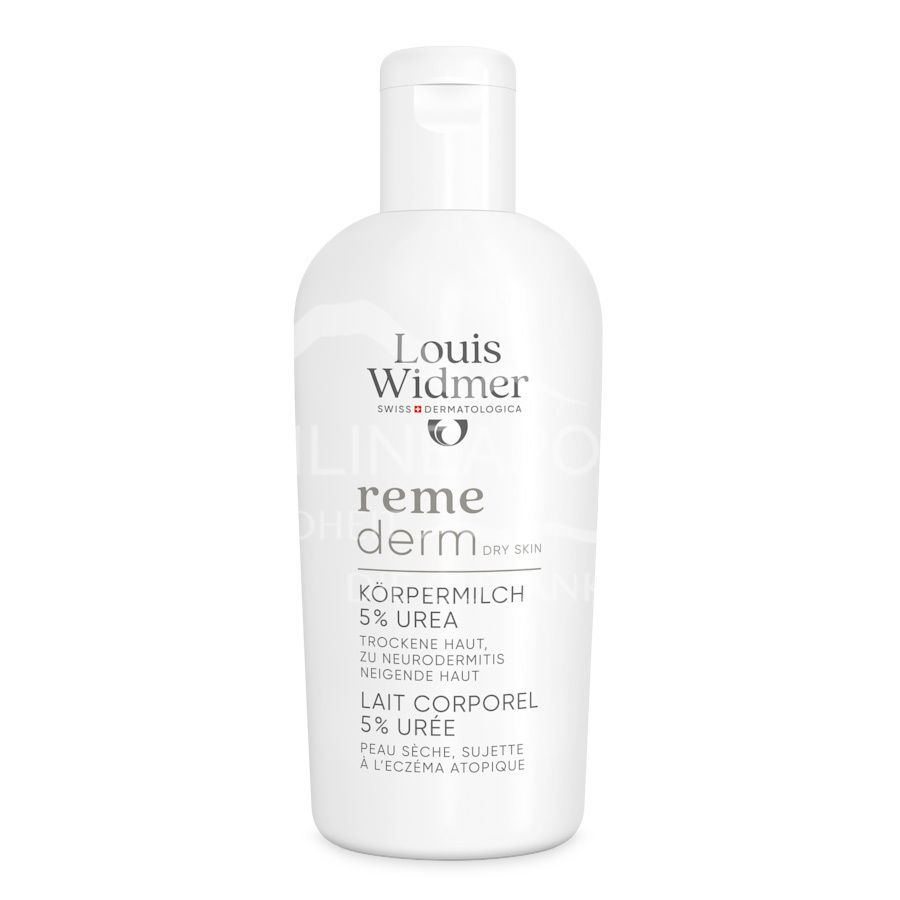Louis Widmer Remederm Dry Skin Körpermilch 5 % Urea - ohne Parfum