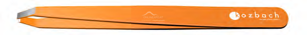 Kozbach Pharma 123CR Pinzette, abgewinkelt, 9 cm, color, rostfrei
