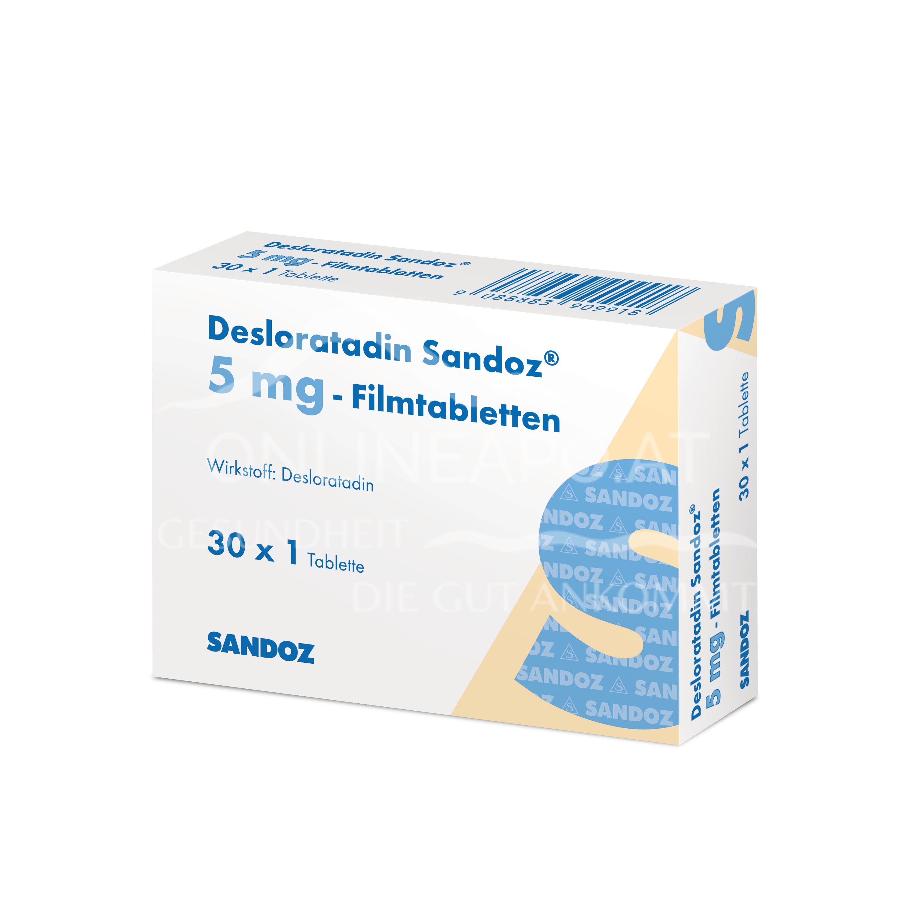 Desloratadin Sandoz® 5 mg Filmtabletten