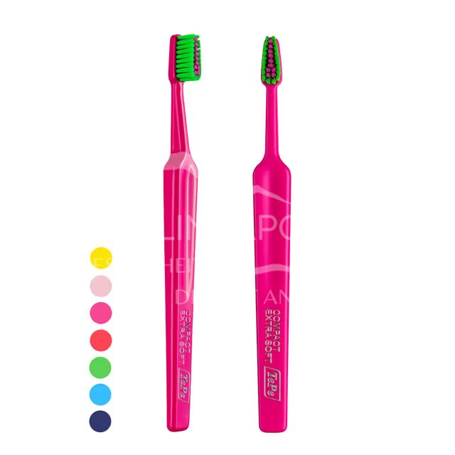 TePe Colour™ Compact Extra Soft Zahnbürsten