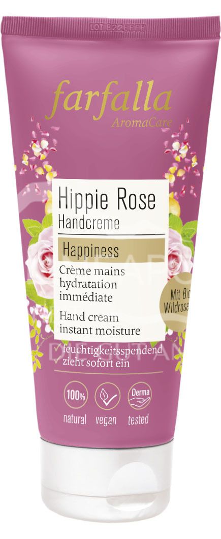 Farfalla Hippie rose Happiness Hand Cream